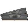 Corsair VENGEANCE DDR5 6000MT/s 32GB - GRIGIO (2 x 16GB, 6000 MHz, RAM DDR5, DIMM), Memoria RAM, Grigio