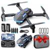 Rolytoy Vraijouet Drone con Telecamera 1080P per Bambini e Adulti, Mini FPV Droni con Motore Brushless/35min di Volo/Avvio One-Key/Controllo Gesto, Giocattoli Regalo per Bambini compleanni Natale (Blue) (Blue)