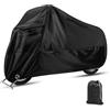 JNNJ Copertura Moto Impermeabile, Universale Impermeabile Moto Telone Copertura, Moto Scooter Anti-Uv Polvere per Esterni, Poliestere Copertura Resistente Polvere per Scooter Motocross(245x105x125cm)