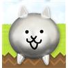 SK Japan PRE ORDER The Battle Cats Mini Figure [Molly Fantasy & PALO Exclusive Silver Cat
