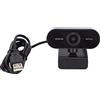 POENVFPO Webcam 1080P, Webcam HD con Messa a Fuoco Automatica con Microfono per Videoconferenze Trasmesse in Diretta