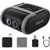 XbotGo Falcon Videocamera Sportiva IA 4K Tutto in Uno, Calcio e Altri Sport | Camera autonoma IA+doppia fotocamera; tracciamento automatico; senza abbonamento; streaming gratis; genitori/coach/giocatori
