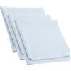 TINEASUR Set da 3 Pezzi in Microfibra Blu per Pulizia Occhiali e Gioielli, Alta Assorbenza D'acqua e Resistente All'usura, per Uso Quotidiano
