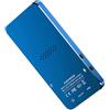 Walmeck Lettore MP3 Lettore Digitale Portatile con Altoparlante per lo Sport Suono Chiaro Lettore di Registrazione Radio FM per Viaggi in Lega 16G (4G)