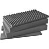 PELI 1671 Set Schiuma di Ricambio, Accessorio per Valigia Protector Originale, Compatibile 1670, Colore: Nero