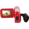 POENVFPO Videocamera Digitale, Videocamera da 16 MP 1080p con Zoom Digitale 16x, Connessione USB di Supporto, modalità Selfie, Registrazione in Loop, per il Record di Crescita del Campus (rosso)