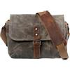 Generico Borsa a tracolla per fotocamera, compatibile con Fujifilm, XT30 XT20 XT10 | borsa fotocamera rétro impermeabile in tela e pelle, per XT4 X-T3 XE3 XE2 X100 X100T(Dark green)