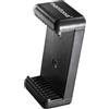 Mantona SmartStand Halterung für Smartphone inkl. 2x 1/4 Gewinde Stativadapter
