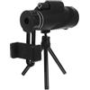 NAMOARLY Cannocchiale Monoculare e Treppiede con Adattatore per Smartphone con Vetro, Design Compatto e Portatile, Tecnologia di Imaging Stabile per Adulti per Bird Watching