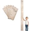 YANJINGHE Metro Misurazione in Legno per Bambini, Grafico Crescita del Bambino, Metro in Legno per Bambini per Mantenere la Loro Crescita, 40-180cm, Rimovibile, per Decorare Soggiorni e Camerette dei Bambini