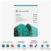 MICROSOFT M365 FAMILY ENGLISH 6GQ-01556 FPP, 1-6 USUARIOS DE PC/MAC 1 AÃ'O