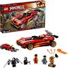 LEGO 71737 Ninjago Super-bolide Ninja X-1