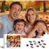 UM UPMALL Puzzle Personalizzato Con Foto - Puzzle di Legno Personalizzati da 120/300/500/1000 Pezzi, Puzzle Con Testo Foto Personalizzata, Puzzle Divertenti per Gioco Adulto/Familiare