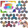 SCIONE [Confezione da 12] Fidget Spinner Bambini Motivi Mandala (6,3 cm), Trottola a Mano Alta Velocità, Regalini Fine Festa Compleanno, Giocattolo Sensoriale Antistress