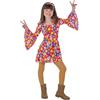 Kimokawaii Costume da bambina anni '70 Fiori Hippie per bambini