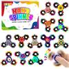 SCIONE Set da 12 Fidget Spinner Camouflage, Trottola a Mano ad Alta Velocità per Bambini e Adulti, Gioco Sensoriale 3+, Regalini Fine Festa Compleanno, Premi Scolastici (6,3 cm)