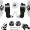 POLYNX 2 pezzi di alta velocità 12 Volt RS550 40000 giri/min motore cambio per auto elettrica per bambini, motori da 12 V utilizzati in ricambi per veicoli elettrici per bambini, accoppiatore 0