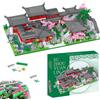 CDLIZW Blocchi Architettonici Cinesi,1533PCS Suzhou Garden Micro Mattoncini da Costruzione,Set di Blocchi Classici da Giardino,Antichi Cinesi,per 16+ Adolescenti Adulti Regalo