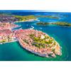 HUADADA Puzzle per Adulti 1000 Pezzi-Famous Scenic Spots Rovinj Puzzle 1000 Pezzi