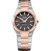 MIDO Multifort 8 One Crown - Orologio automatico svizzero da uomo, cassa in acciaio inox da 40 mm con bordi satinati e lucidi, lunetta ottagonale, quadrante scanalato orizzontale con Super, argento