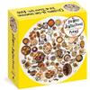 Tablet The 100 Most Jewish Foods: 500-Piece Circular Puzzl (Mixed Media Product)
