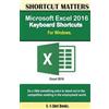U C Books Microsoft Excel 2016 Keyboard Shortcuts For Windows (Tascabile)