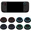 kwmobile 9x Copri Joystick per Valve Steam Deck Accessori per Controller - Copristick in Silicone - Grip per Thumbsticks del Controller - multicolore