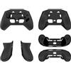 Generico Custodia per FLYDIGI Vader 4 Pro, custodia protettiva in silicone per controller di gioco, copertura antiurto, protezione per impugnatura con cordino (Nero)