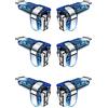 Akfldms 6X Mini Trigger di Gioco per Gamepad Mobile Control L1 R1 Gioco Pulsanti di L1 R1