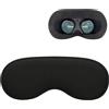 kwmobile Custodia Visore Realtà Virtuale Compatibile con Meta Quest 3S Cover - Protezione Visore VR Antigraffio e Antipolvere - nero