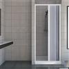 ROLLPLAST PINTO Porta doccia 90 CM in PVC mod. Vergine con apertura laterale