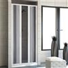 ROLLPLAST PINTO Porta doccia 110 CM in PVC mod. Vergine con apertura centrale