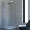 ROLLPLAST PINTO Box doccia 80x80 in PVC mod. Acquario con apertura laterale
