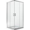 Idralite Box Doccia Quadrato 80x80 H185 Stampato C 6mm mod. Ready