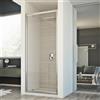 Idralite Porta Doccia 70CM H198 Trasparente mod. Cristal 1 Anta