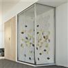 Idralite Box Doccia 80x100 CM H198 trasparente mod. Young Duo 1 Anta