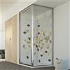 Idralite Box Doccia 75x75 AP. 75 CM H198 trasparente mod. Cristal Duo 1 Anta
