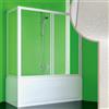 Forte Box Doccia Sopravasca 70x140 CM in Acrilico mod. Plutone con apertura laterale
