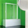 Forte Box Doccia Sopravasca 70x170 CM in Acrilico mod.Nettuno con apertura centrale