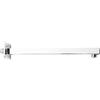 Metaform Braccio Doccia Soffione Thin Line in Acciaio Inox Dritto