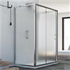 Idralite Box Doccia 3 lati 70x110x70 CM H185 stampato C mod. Replay Trio 1 Anta