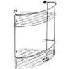 Metaform Angolare doccia doppio Acciaio Inox mod. Thin Line