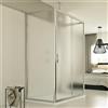 Idralite Box Doccia 3 lati 70x110x70 CM H198 stampato C mod. Young Trio 1 Anta P
