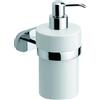 Metaform Dispenser sapone in ceramica e metallo fissaggio a parete mod. Louise