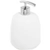 Metaform Dispenser Sapone Da Appoggio col. bianco in poliresina mod. Afra