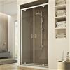 Idralite Porta Doccia 100CM H185 trasparente mod. Sintesi 2 Ante