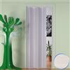 Forte Porta a Soffietto da Interno in PVC Pino Sbiancato 83x214 cm mod. Maya