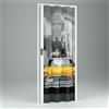Forte Porta a Soffietto da Interno in PVC New York 115x214 cm mod. Vera