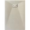 Laneri Piatto Doccia 80x100x2,6 cm Tortora Effetto Pietra mod. Strong
