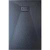 Laneri Piatto Doccia 80x120x2,6 cm Antracite Effetto Pietra mod. Strong